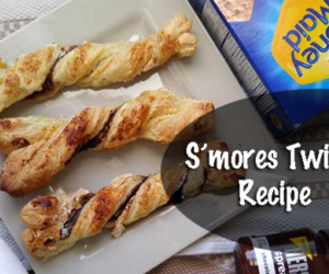 Mouthwatering S'mores Twists Puff Pastry Dessert Recipe