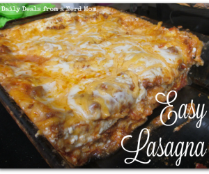 Easy Lasagna