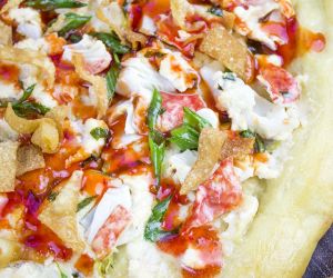 Crab Rangoon Pizza