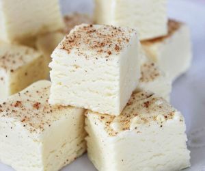 Eggnog Fudge