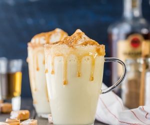 Salted Caramel Eggnog