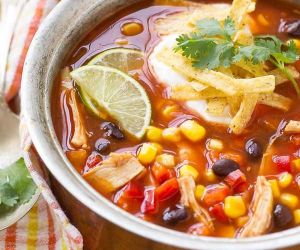 Quick and Easy Chicken Taco Soup