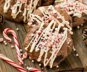 Peppermint Bark Cookies