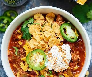 Slow Cooker Beef Chili