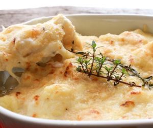 Baked Creamy Cheesy White Sauce Gnocchi