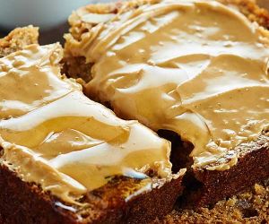 Peanut Butter Honey Banana Bread