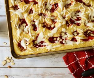 Cherry Almond Squares