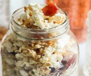 Maple Bacon Bourbon Popcorn