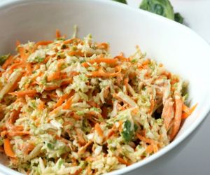 Shredded Brussel Sprout and Slaw Recipe