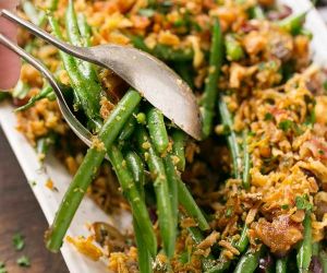 Bacon Ranch Green Beans