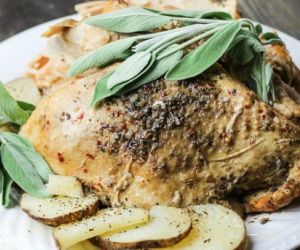 Spicy Sage Slow Cooker Turkey