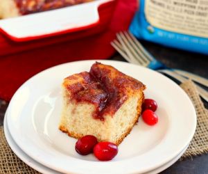 Cranberry Swirl Coffee Cake