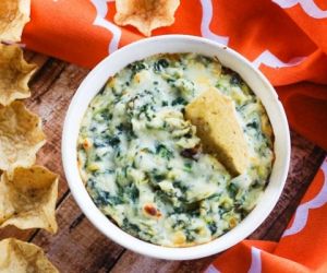 Guilty Pleasures Spinach Artichoke Dip