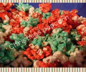 No bake Christmas Popcorn