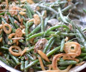 Skillet Green Beans with Mushrooms & French Fried Onions