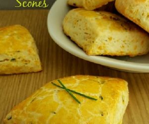 Cheddar and Chive Scones