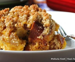 Maple Pumpkin Bread Pudding