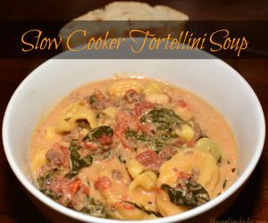 Slow Cooker Tortellini Soup