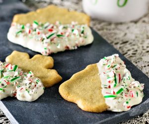 Peppermint Crunch Sugar Cookies