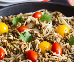 Taco Skillet Spaghetti