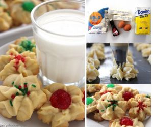 Easy Butter Spritz Cookies