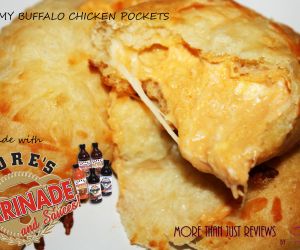 CREAMY BUFFALO CHICKEN POCKETS