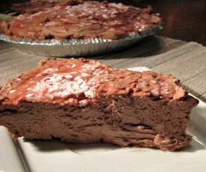 No-Bake Chocolate Peppermint Cheesecake