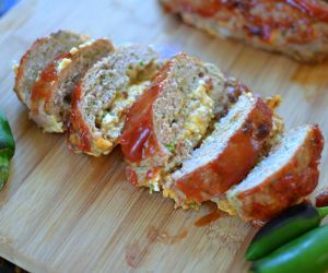 Jalapeno & Bacon Stuffed Mini Meatloaf