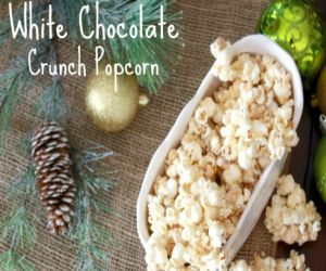 White Chocolate & Peanut Popcorn Crunch