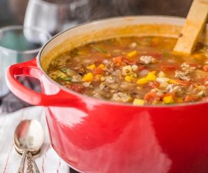 Sausage and Lentil Soup