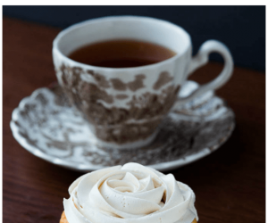 Earl Grey Tea Latte Cupcakes