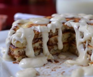 Cinnamon Roll Pancakes