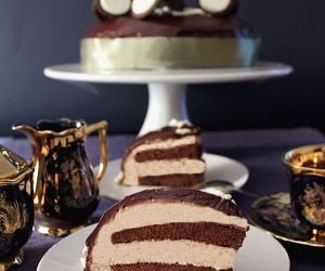 Chestnut Chocolate Mousse Torte