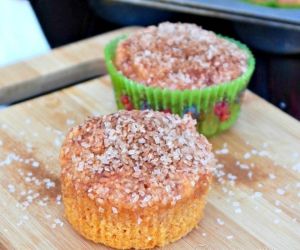Cinnamon-Crunch Sweet Potato Muffins