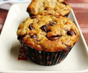 Banana Chocolate Chip Muffins