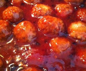 3 ingredient crock pot meatballs