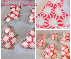 Peppermint Candy Christmas Ornaments