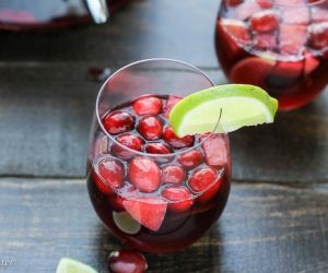 Cranberry Lime Sangria