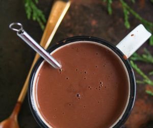 Coconut Milk Peppermint Hot Chocolate