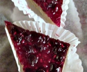 Festive Chocolate Raspberry Triangle Cookies