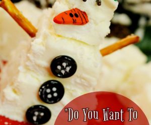 Easy and Delicious 3-Ingredient Snowman Fudge Recipe