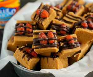 Honey Roasted Peanut Butter Fudge