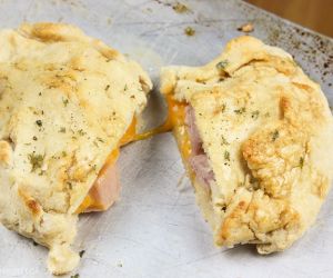 Gluten-Free Ham and Cheese Hot Pockets