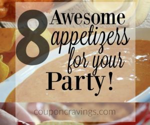 8 Easy Appetizer Recipes for Your Party!