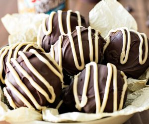 Peanut Butter Brownie Bombs