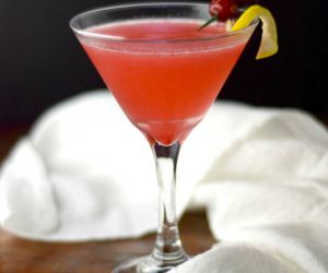 Cranberry Limoncello Martini