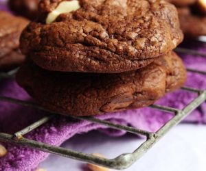 Double Chocolate Peanut Butter Cookies