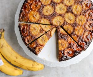 Paleo Banana Upside Down Cake