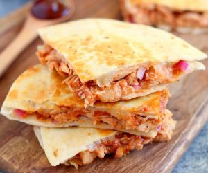 BBQ Chicken Quesadilla