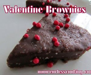 Valentine Brownies